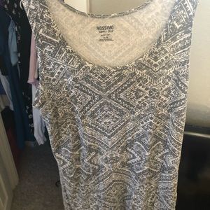 Mossimo Tribal Print Tank-Top